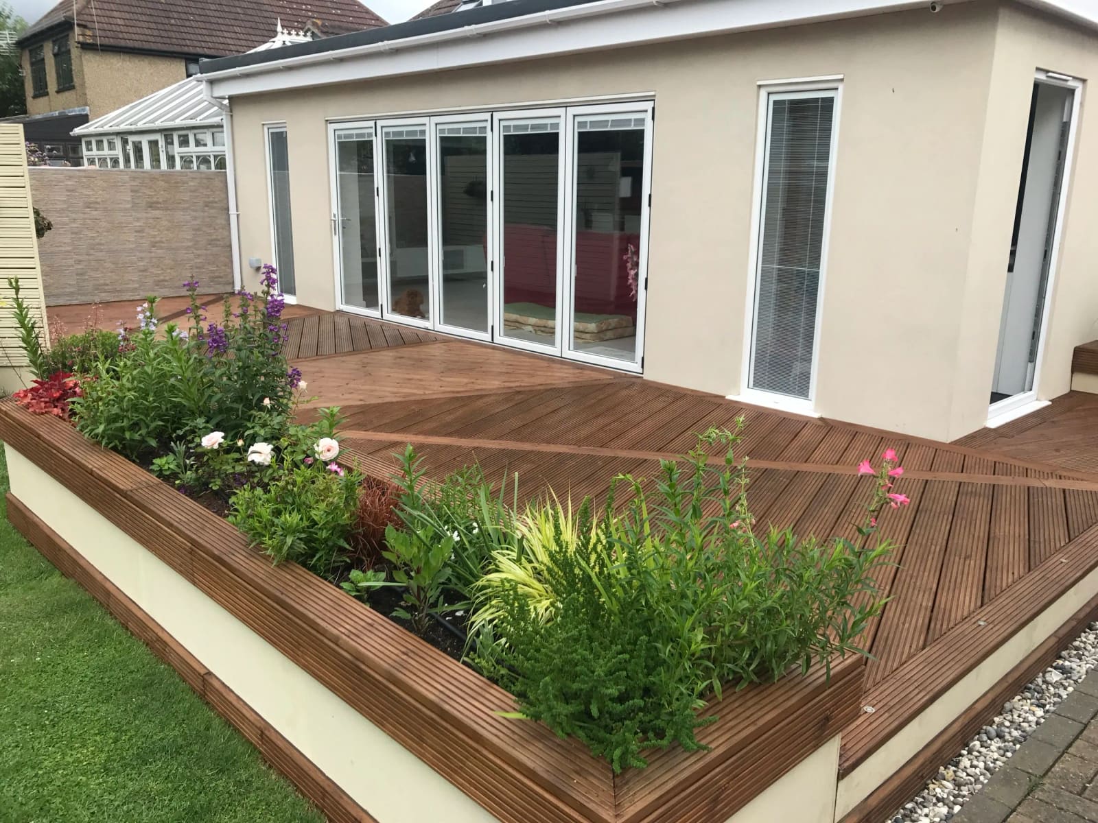 Garden decking built in Grays